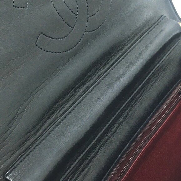 CHANEL Pochette Chain bag Shoulder Bag Lambskin Leather Black/GoldHardware - Picture 8 of 13